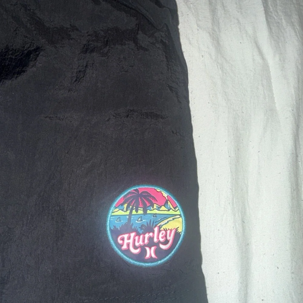 Hurley Boys Kids Swim Trunks Size XL‎ Black